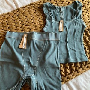Skims Tank + Boxer Short Set NWT